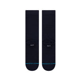 Calcetines Stance Icon Crew Dark Navy - ECRU