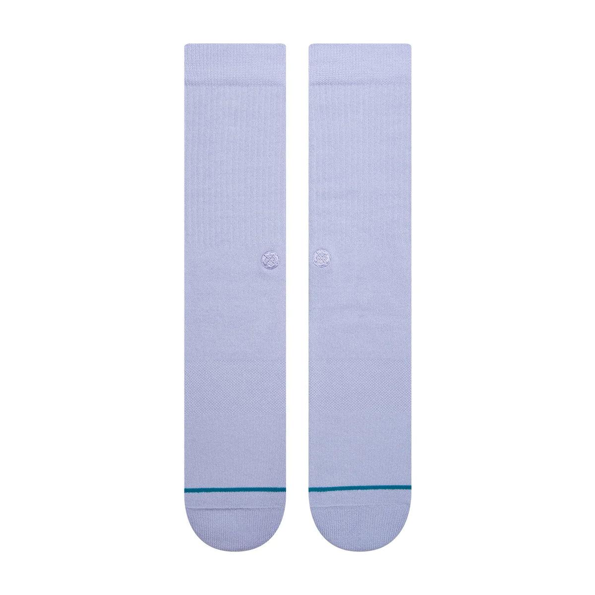 Calcetines Stance Icon Crew Lilac Ice - ECRU