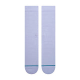 Calcetines Stance Icon Crew Lilac Ice - ECRU