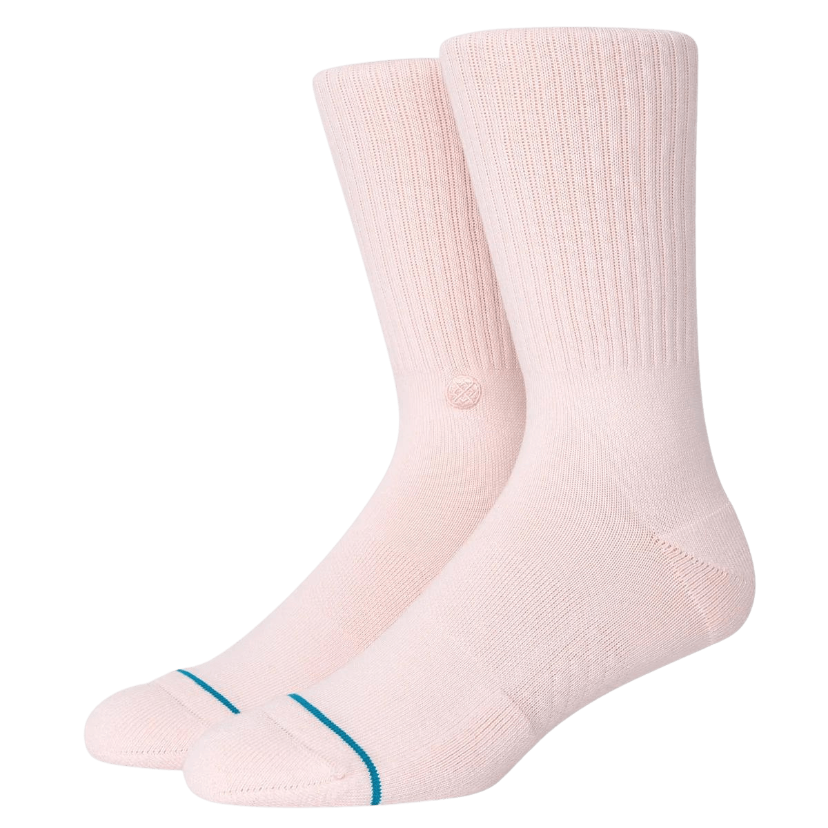 Calcetines Stance Icon Crew Pink - ECRU