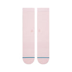 Calcetines Stance Icon Crew Pink - ECRU