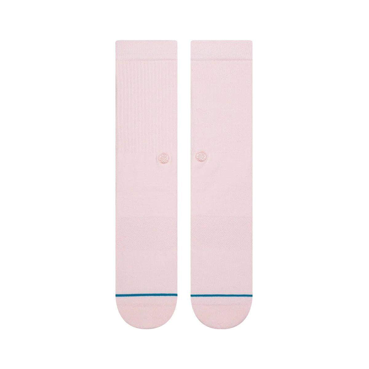 Calcetines Stance Icon Crew Pink - ECRU