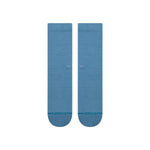 Calcetines Stance Icon Crew Steel Blue - ECRU