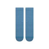 Calcetines Stance Icon Crew Steel Blue - ECRU