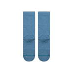 Calcetines Stance Icon Crew Steel Blue - ECRU