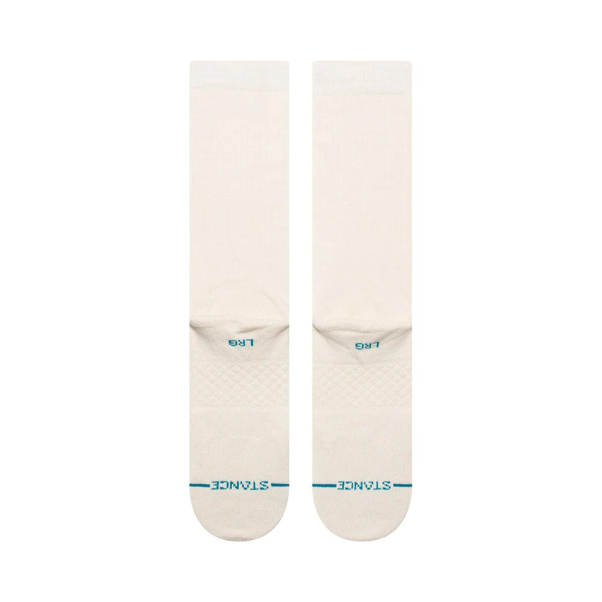 Calcetines Stance Love Icon Crew White - ECRU