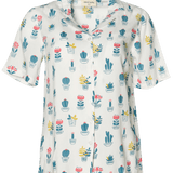 Camisa About Betty Cactus - ECRU