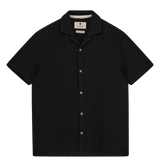 Camisa Anerkjendt Akleon Waffle Caviar - ECRU