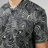 Camisa Ben Sherman Psychedelic Swirl Mint - ECRU