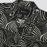 Camisa Ben Sherman Psychedelic Swirl Mint - ECRU