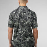 Camisa Ben Sherman Psychedelic Swirl Mint - ECRU