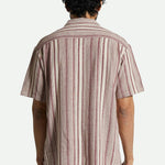 Camisa Brixton Bunker Seersucker - ECRU