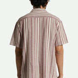 Camisa Brixton Bunker Seersucker - ECRU