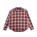 Camisa Deus Ex Machina Vacay Red Check - ECRU