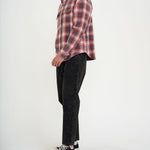 Camisa Deus Ex Machina Vacay Red Check - ECRU