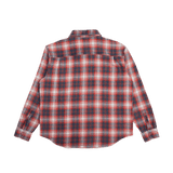 Camisa Deus Ex Machina Vacay Red Check - ECRU