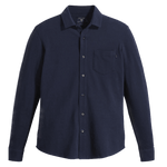 Camisa Dockers abotonada de punto Slim Fit para hombre - ECRU