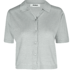 Camisa ECOALF de Punto Juniper Baby Blue - ECRU