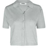 Camisa ECOALF de Punto Juniper Baby Blue - ECRU