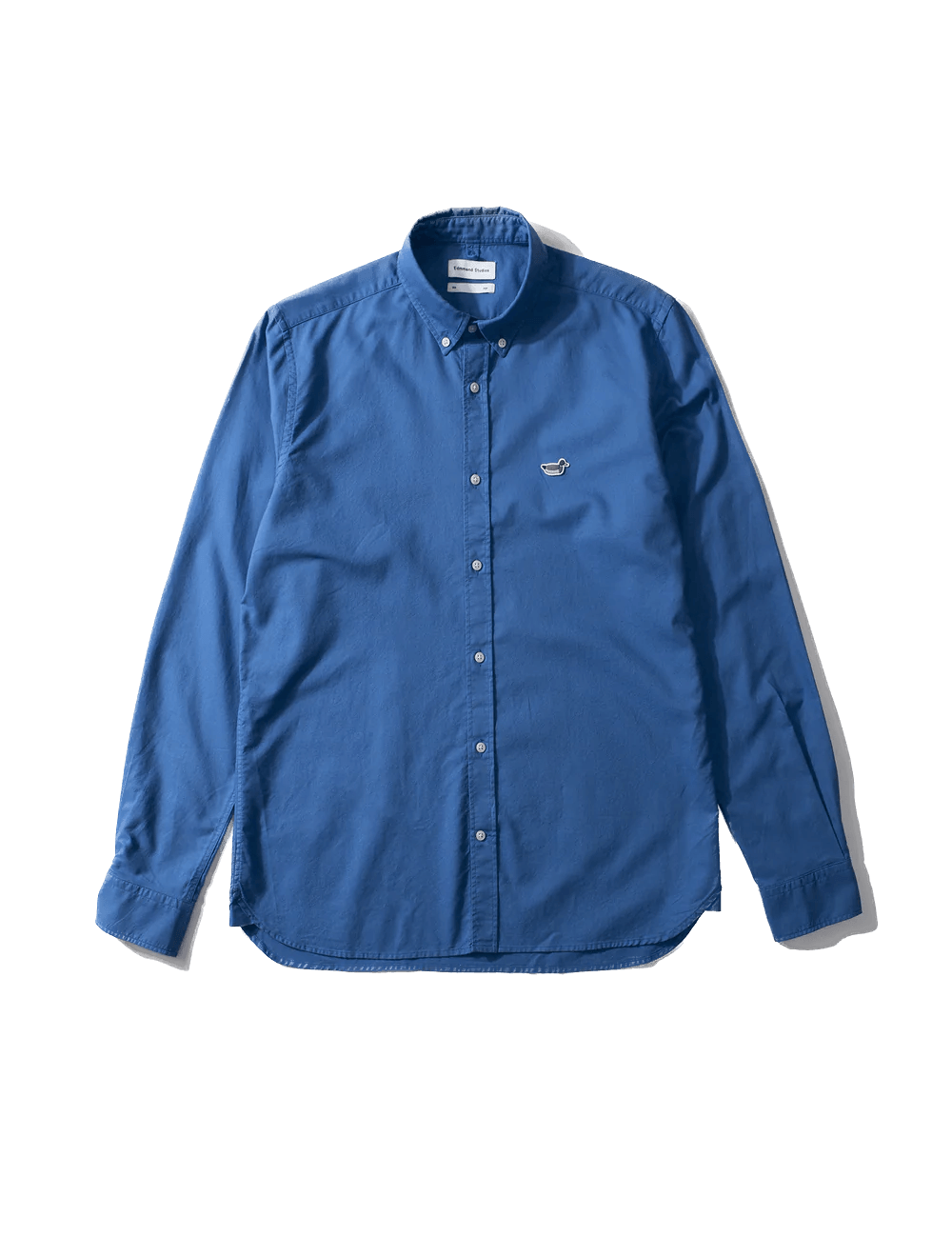 Camisa Edmmond Studios Bd Shirt Duck Edition Oxford Ns Plain Blue - ECRU