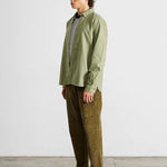 Camisa Edmmond Studios Bd Shirt Duck Edition Oxford Ns Plain Olive - ECRU