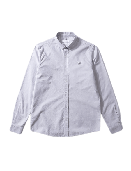 Camisa Edmmond Studios Bd Shirt Duck Edition Plain Taupe - ECRU