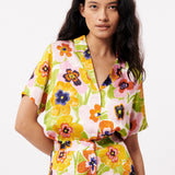 Camisa FRNCH Chelly Spicy Garden Creme - ECRU