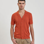 Camisa Gianni Lupo GL33763 Rust - ECRU