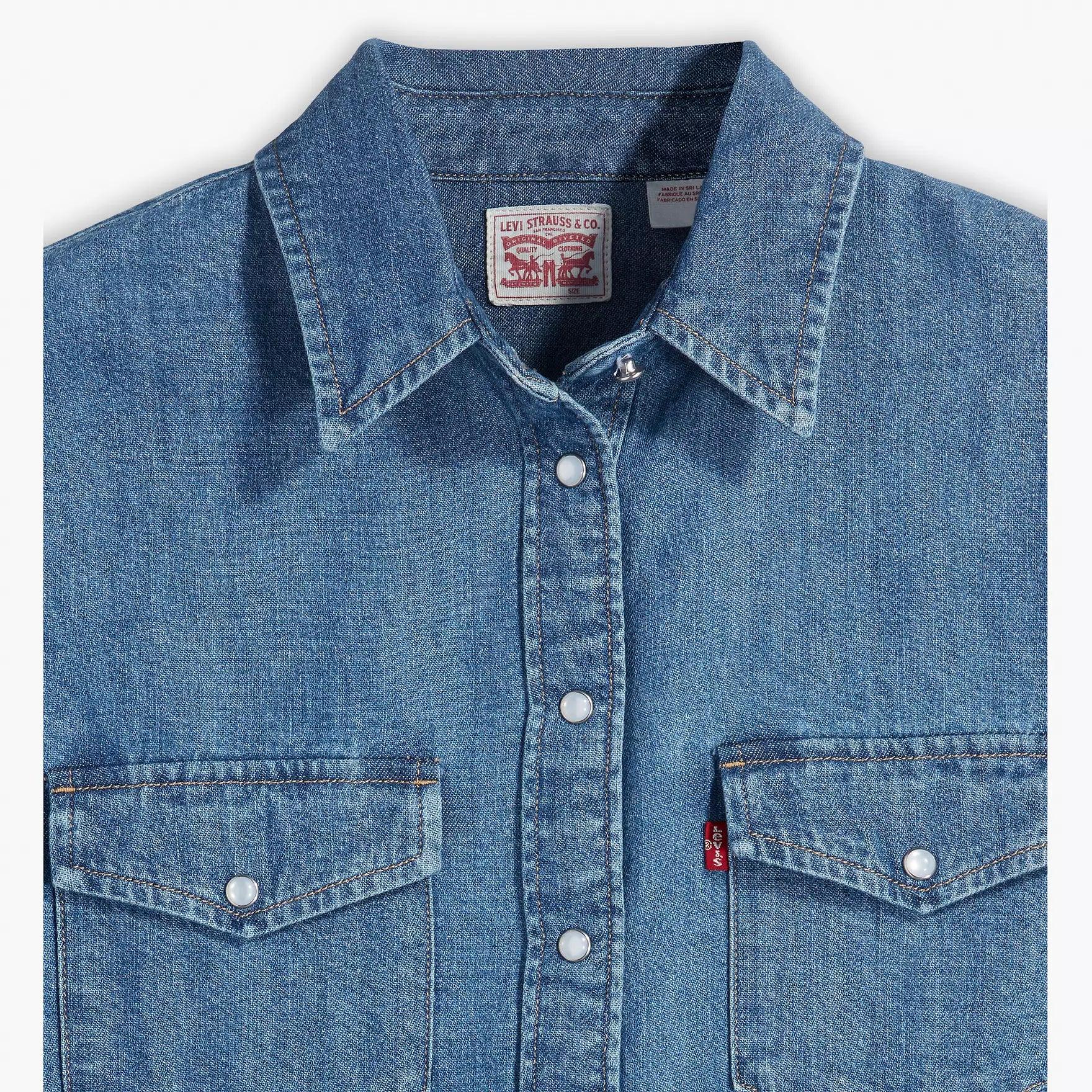 Camisa Levi's® Iconic Western Going Steady - ECRU