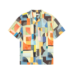 Camisa Olow Unisex Aloha Asbtract - ECRU