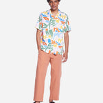 Camisa Olow Unisex Garden Asbtract - ECRU