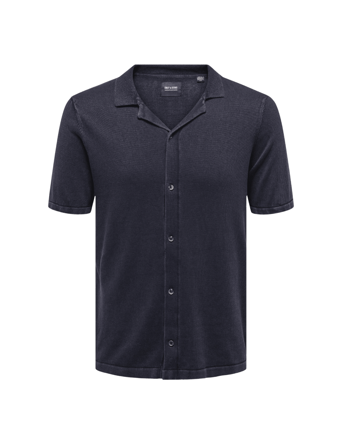 Camisa Only&Sons Mason Dark Navy - ECRU