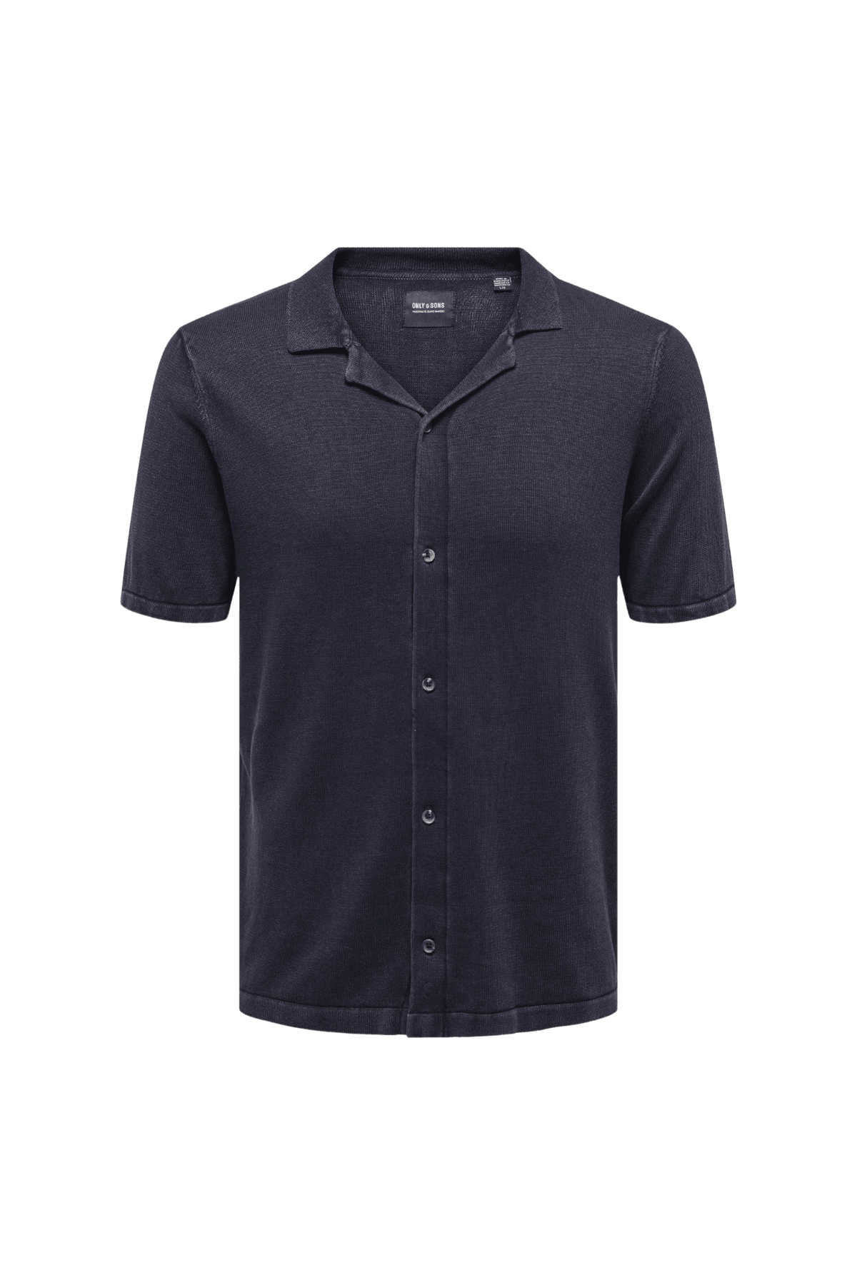 Camisa Only&Sons Mason Dark Navy - ECRU