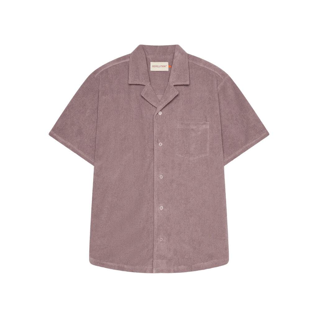 Camisa Revolution Terry Cuban 3823 Purple - ECRU