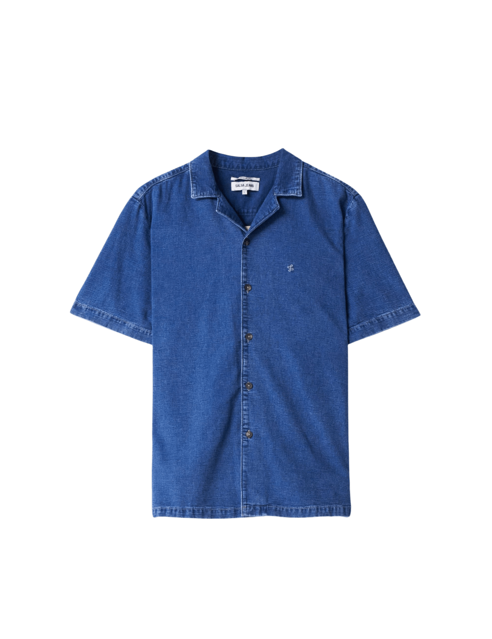 Camisa Salsa Jeans con Lino - ECRU