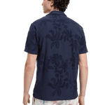 Camisa Scotch & Soda Terry Jacquard - ECRU