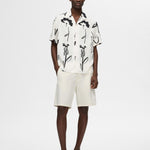 Camisa Selected Relax Rajesh Bright White - ECRU