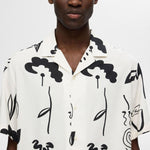 Camisa Selected Relax Rajesh Bright White - ECRU