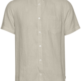 Camisa !Solid Allan Oatmeal - ECRU