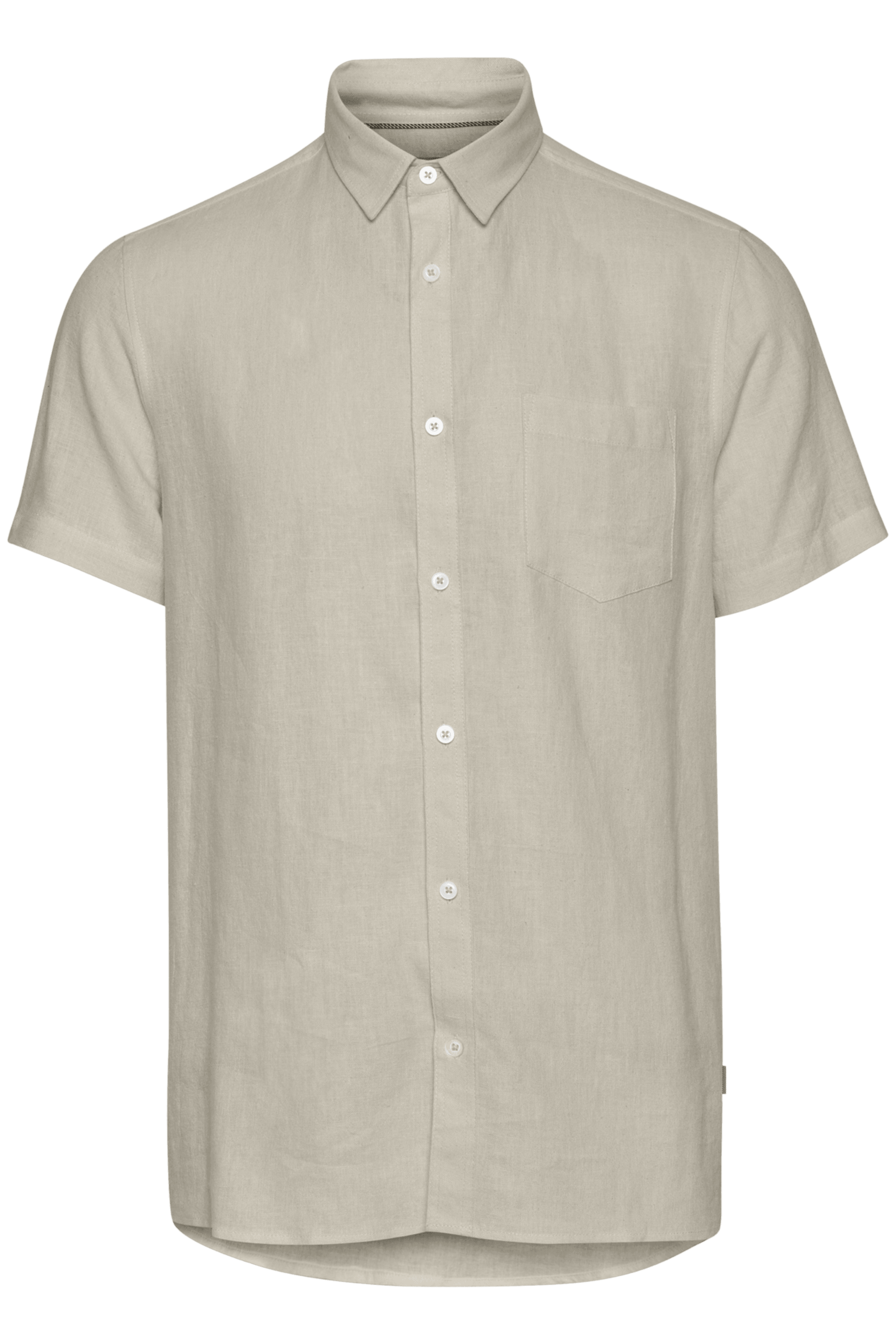 Camisa !Solid Allan Oatmeal - ECRU