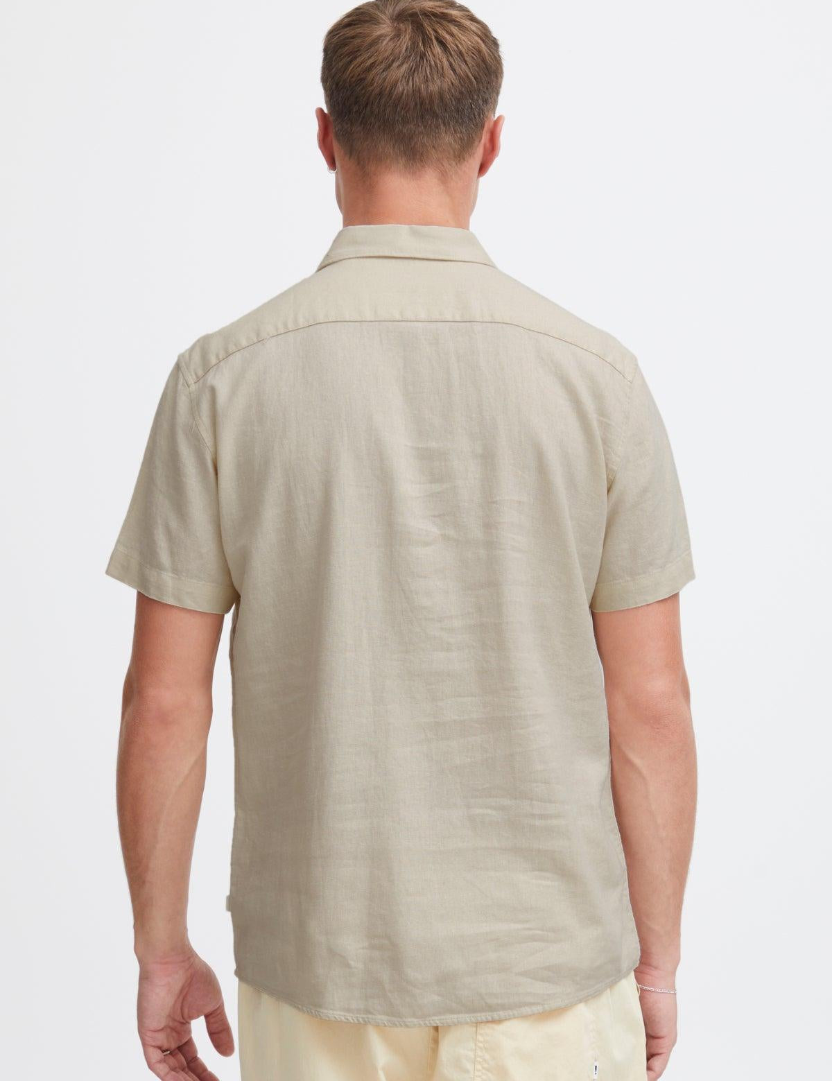 Camisa !Solid Allan Oatmeal - ECRU