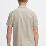 Camisa !Solid Allan Oatmeal - ECRU