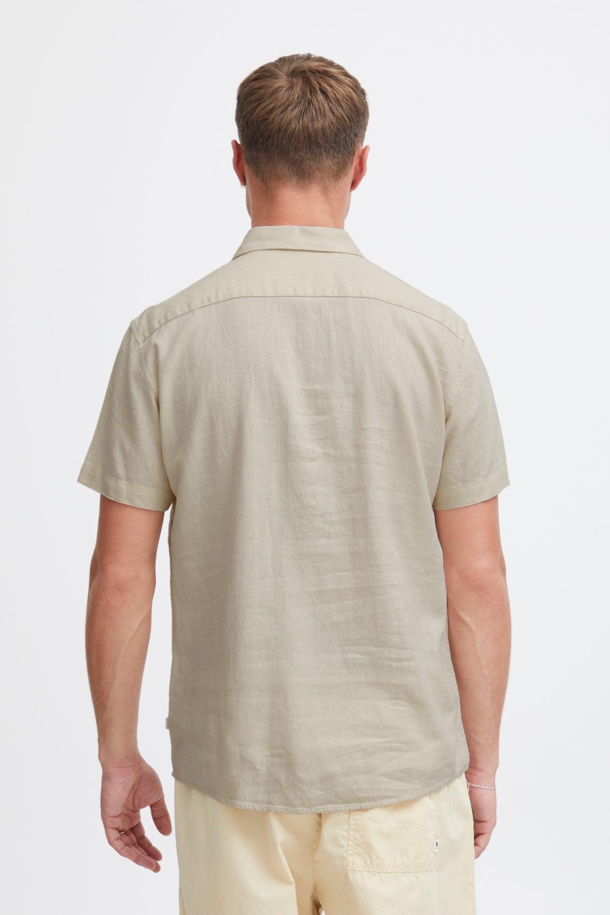 Camisa !Solid Allan Oatmeal - ECRU