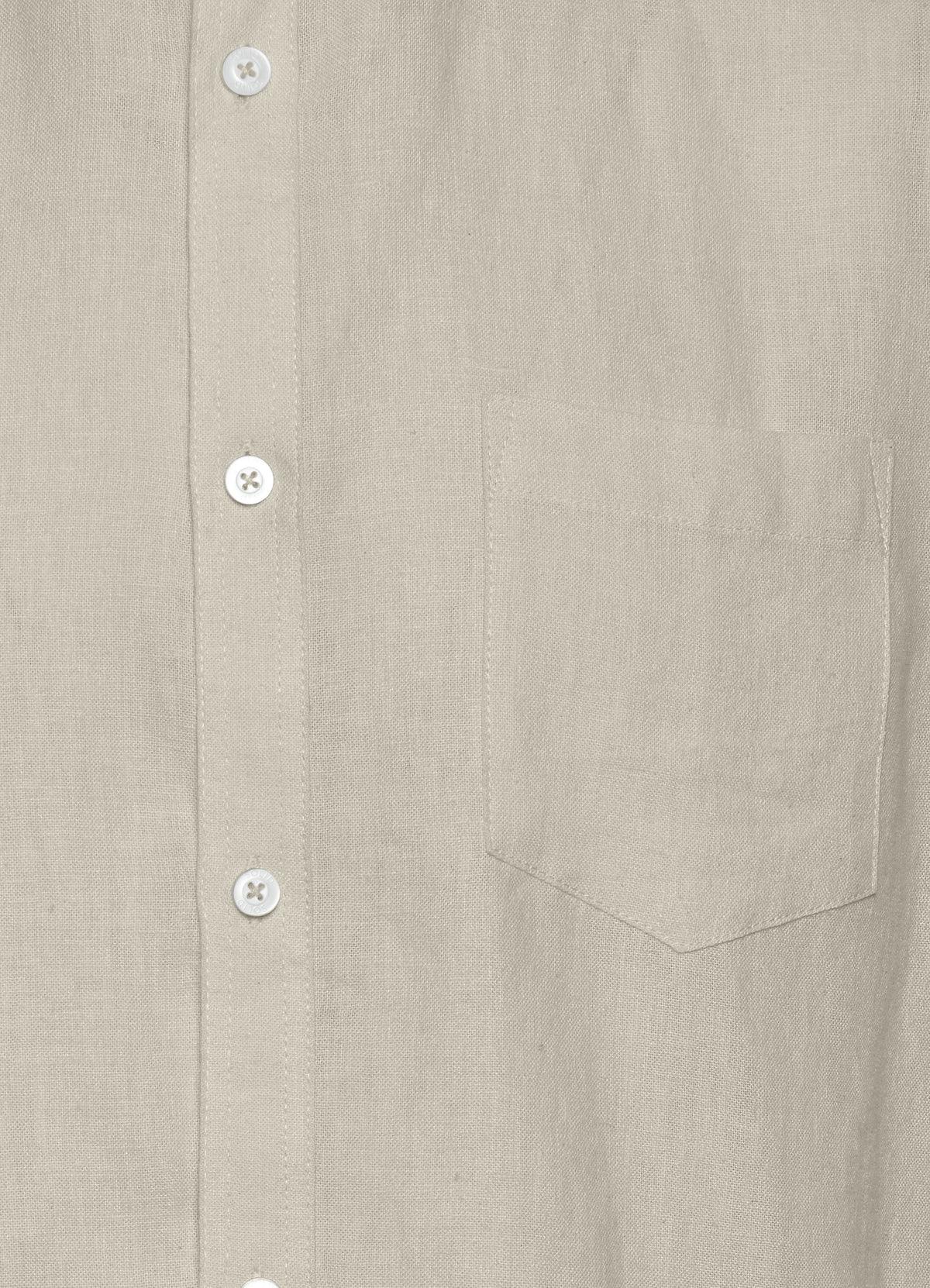 Camisa !Solid Allan Oatmeal - ECRU