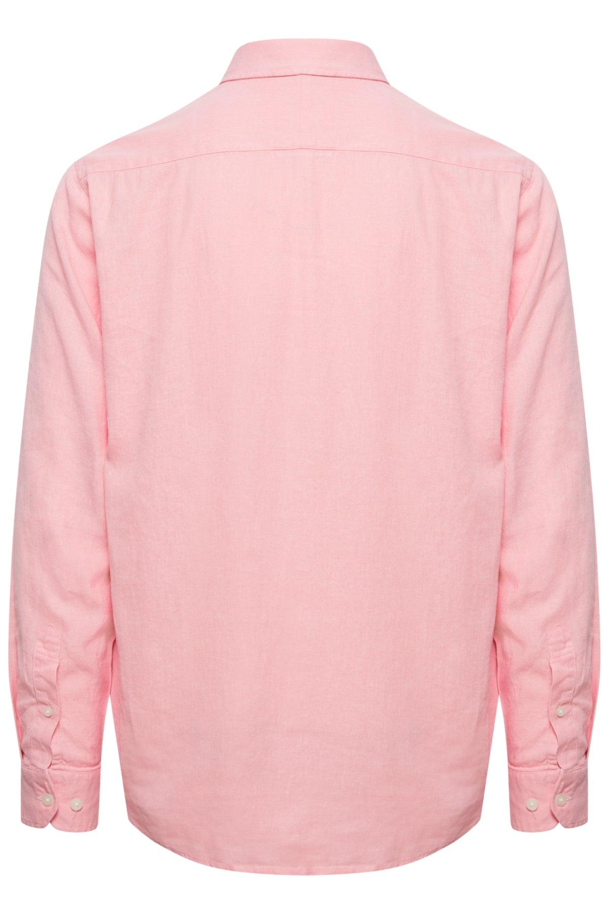 Camisa !Solid Enea Allan Powder Pink - ECRU