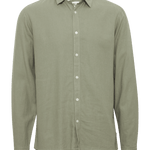 Camisa !Solid Enea Allan Vetiver - ECRU