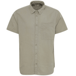 Camisa !Solid Frevne Vetiver - ECRU