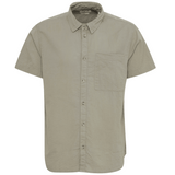 Camisa !Solid Frevne Vetiver - ECRU