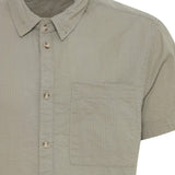 Camisa !Solid Frevne Vetiver - ECRU