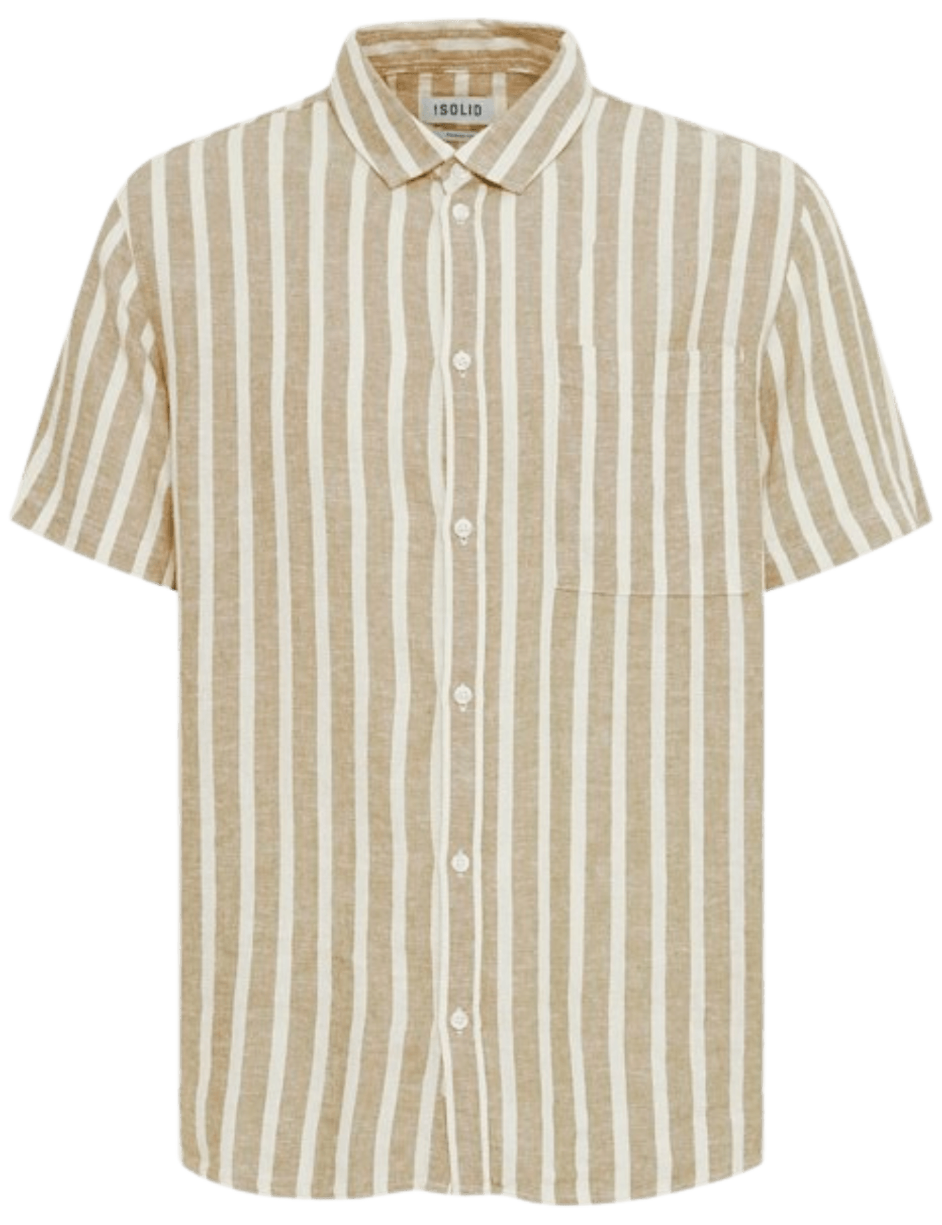 Camisa !Solid Fried Sand - ECRU